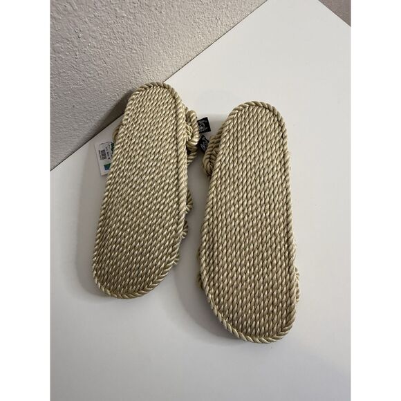 Nomadic State Of Mind JC s Bone 39 Rope Sandals Womens 9 9.5 Mens 7 7.5 NWT New - Picture 9 of 9